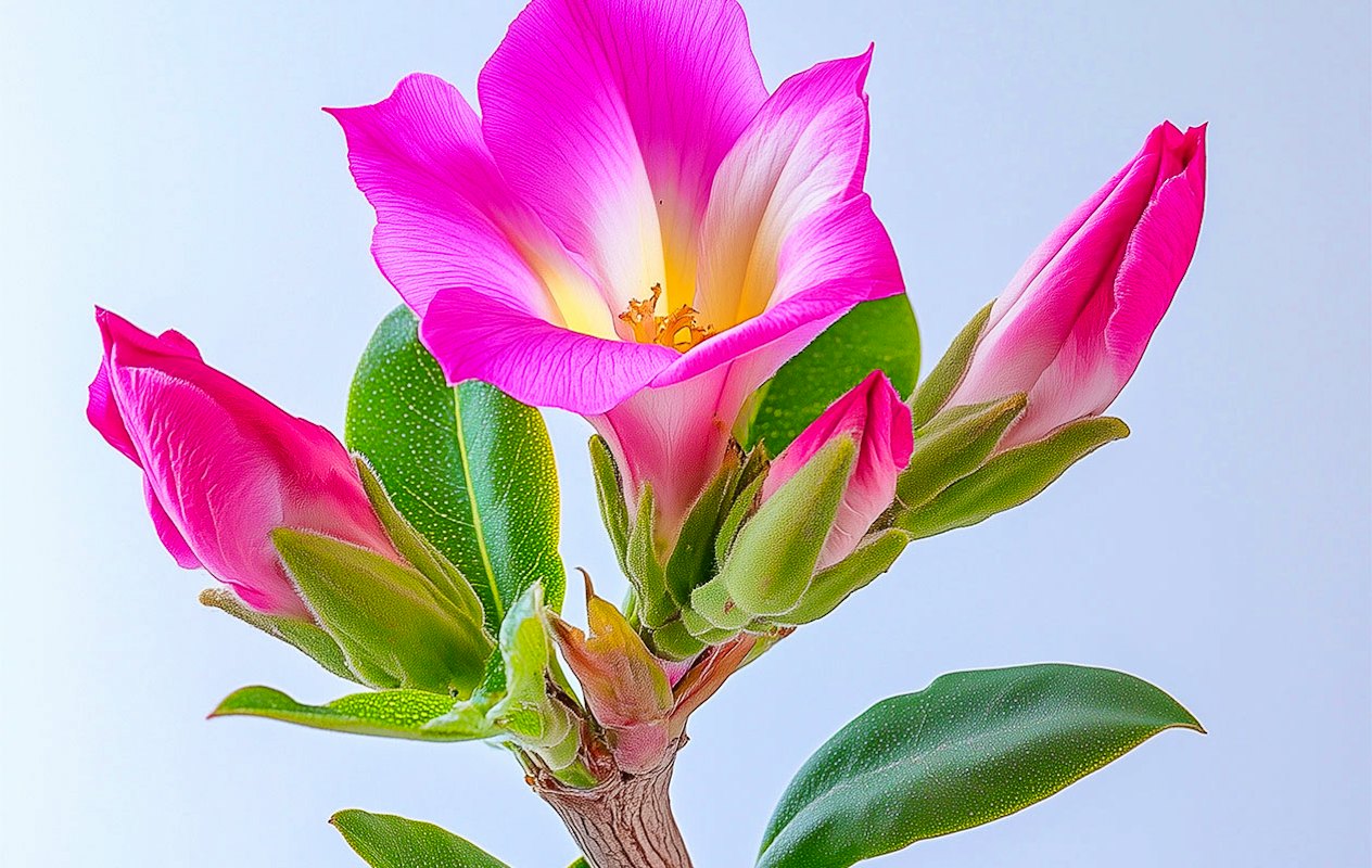Adenium Win Set van 2 Adenium ‘Woestijnrozen’ | Win met korting | VakantieVeilingen