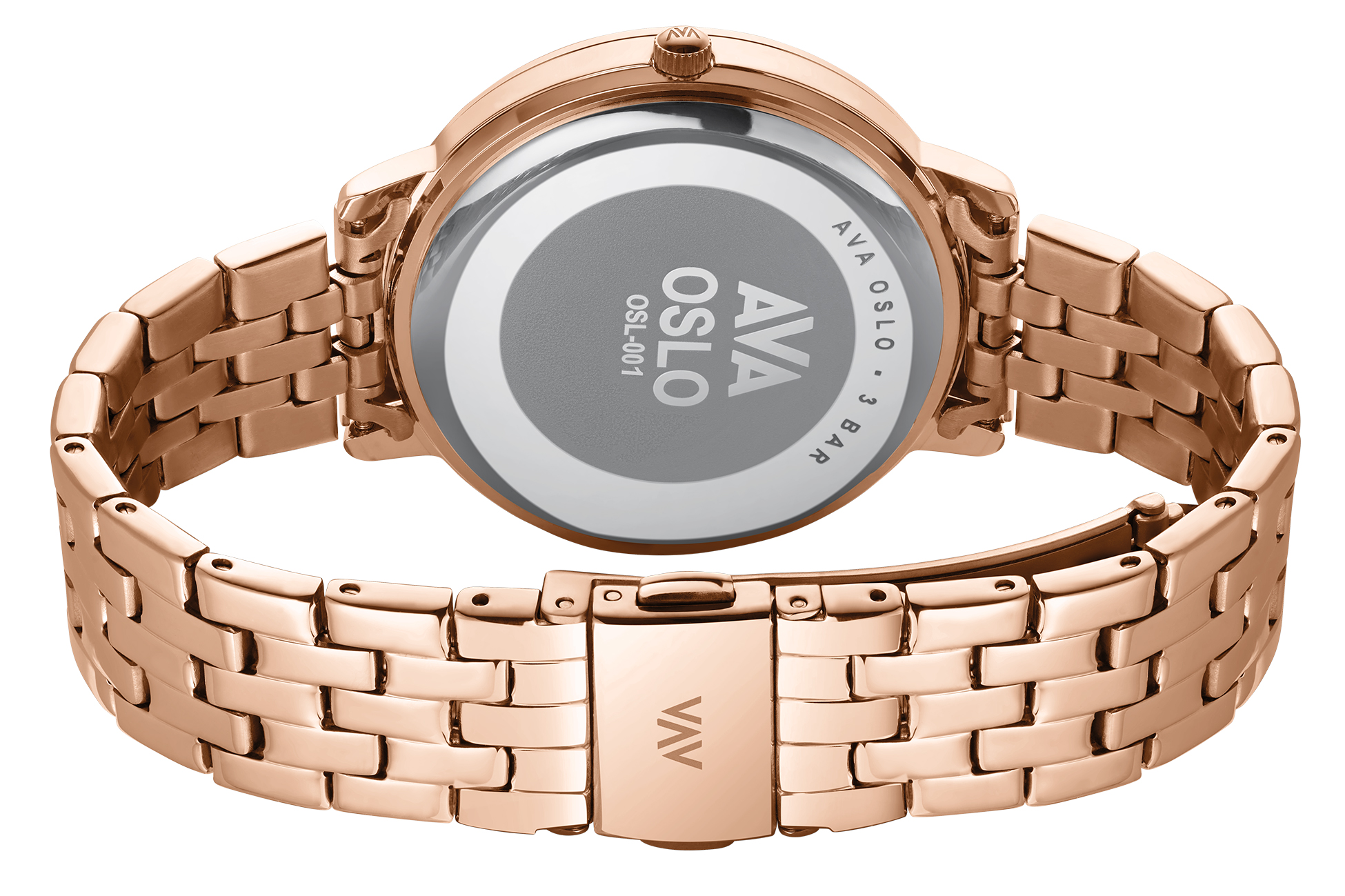 Vrouwen horloge rosé goud