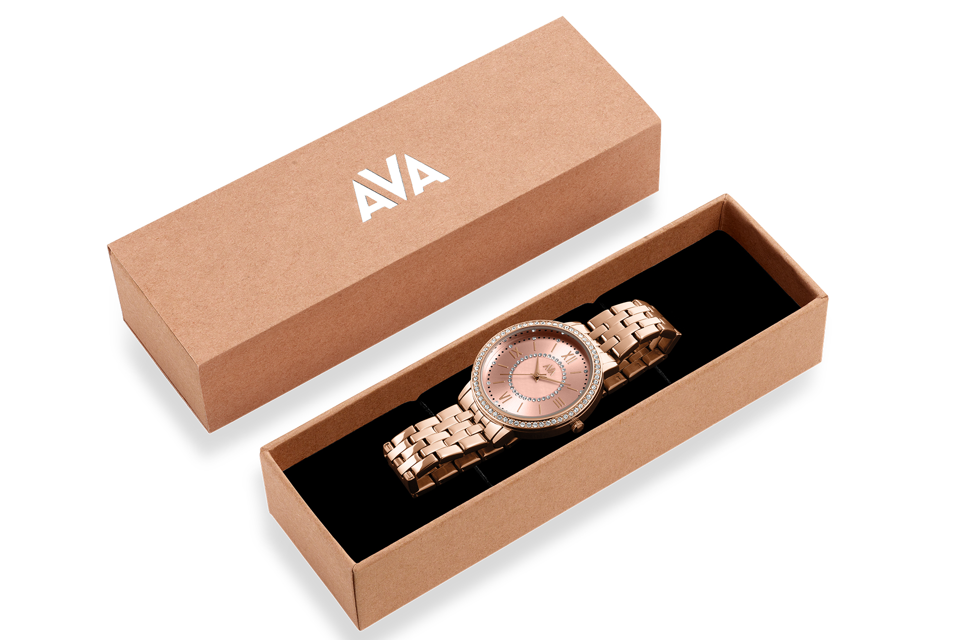 Vrouwen horloge rosé goud