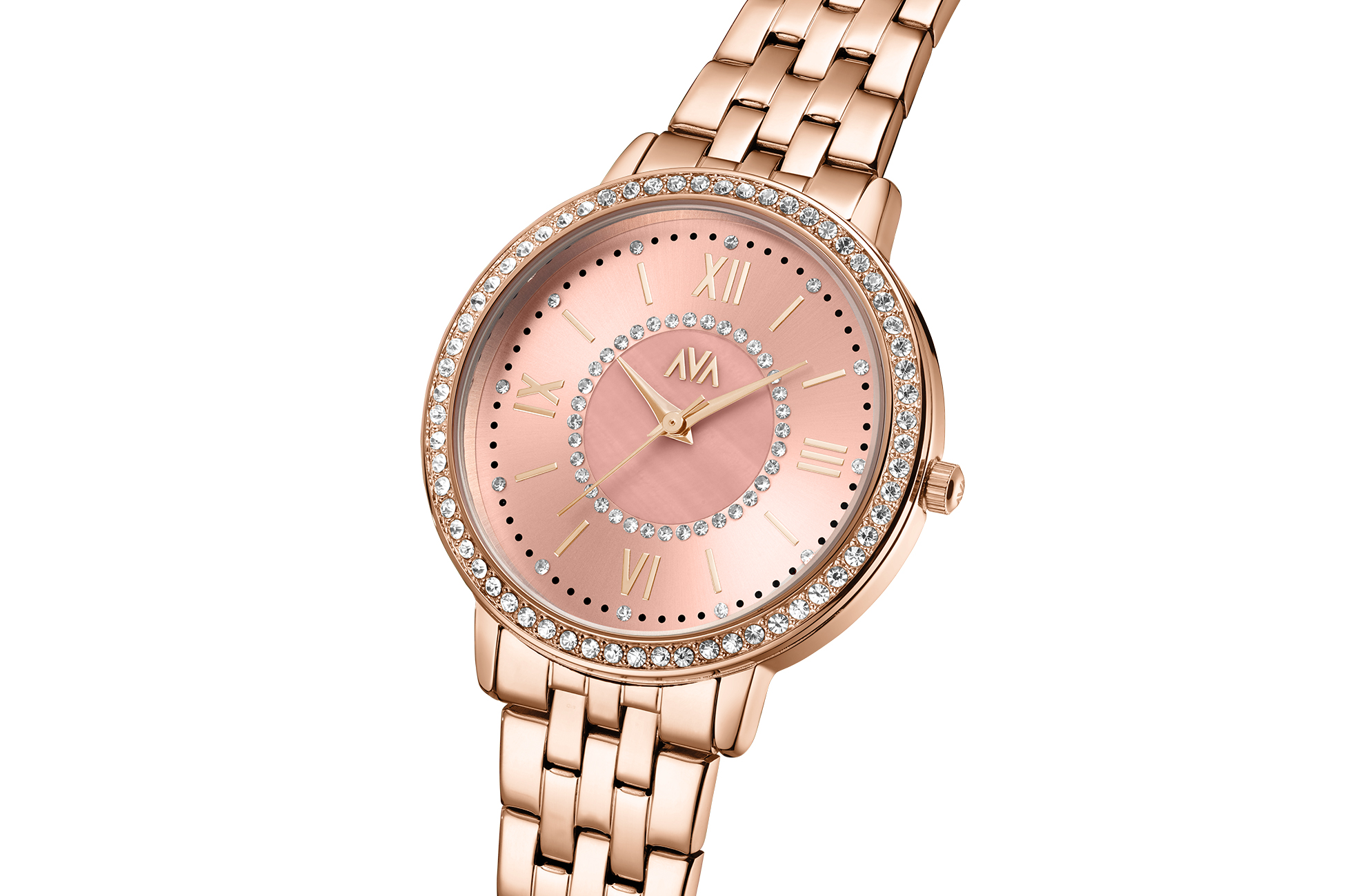 Vrouwen horloge rosé goud