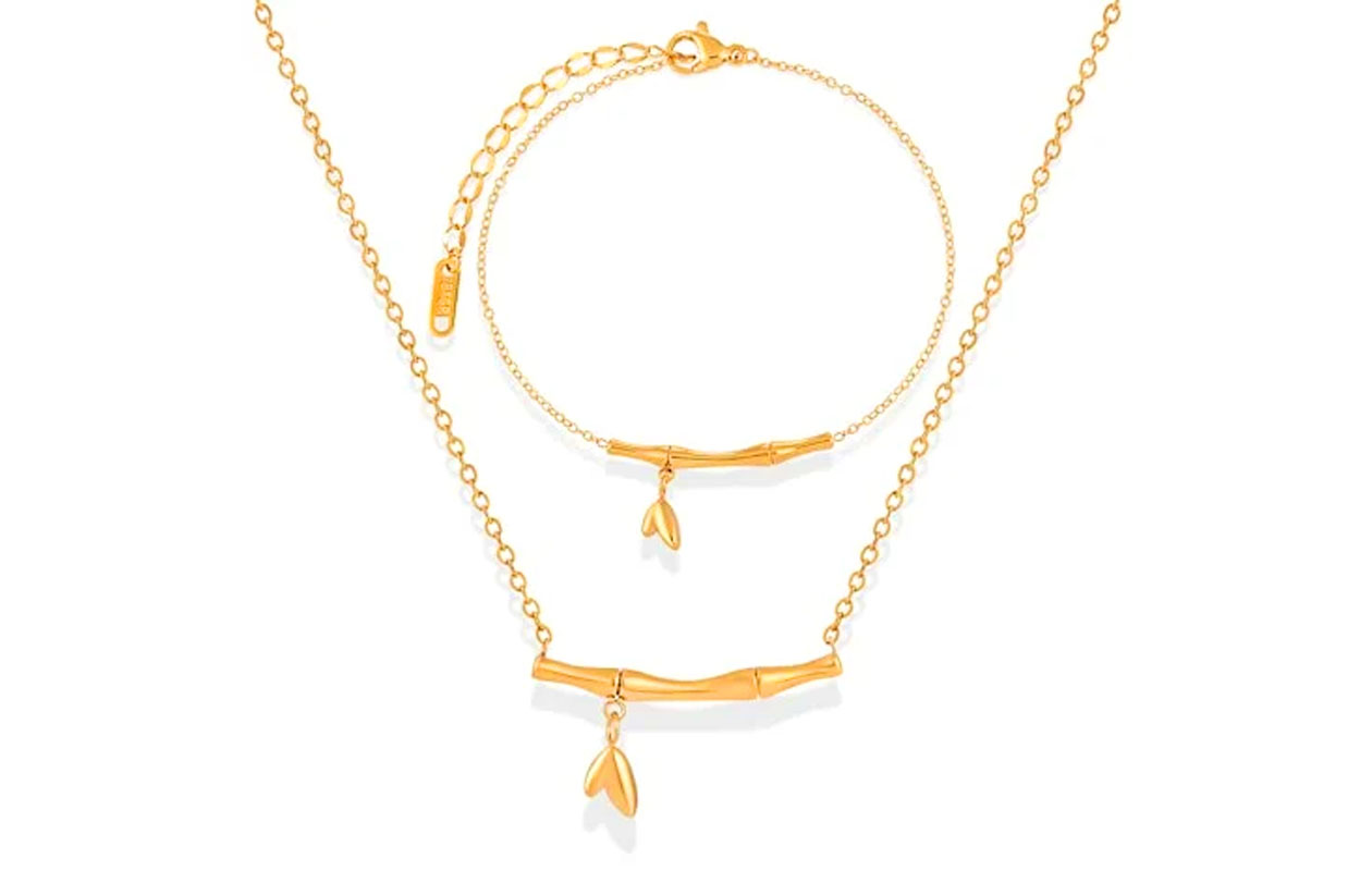 Morderne armband en ketting