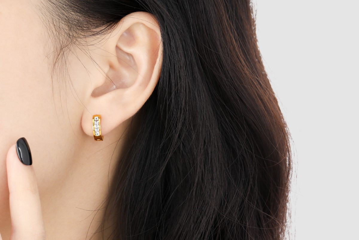 Elegante oorbellen met een verfijnd 14k verguld laagje