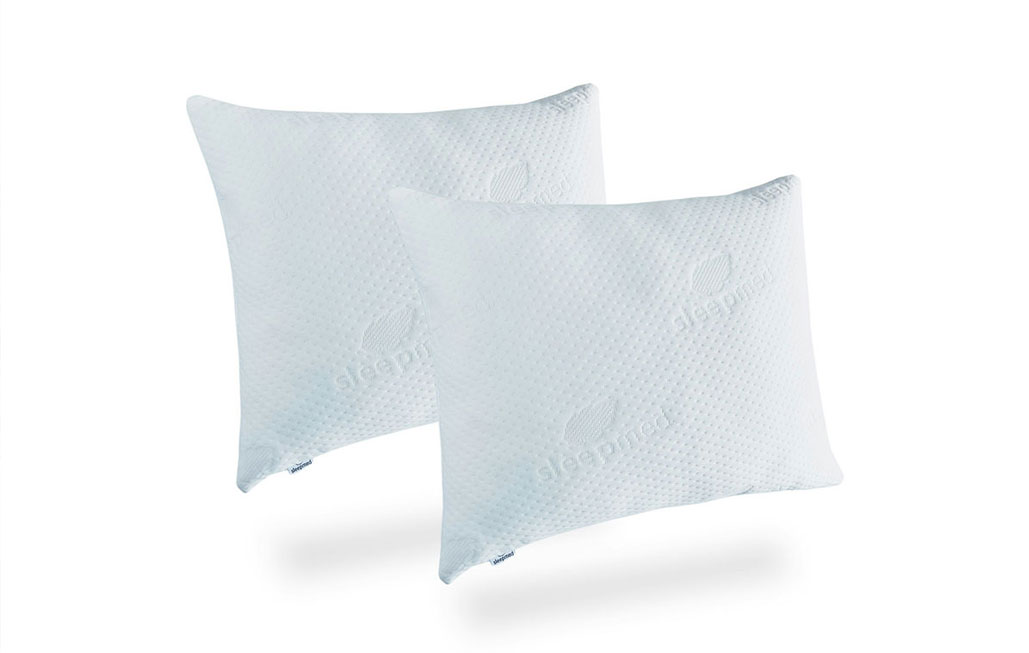SleepMed memory foam kussen 2 stuks