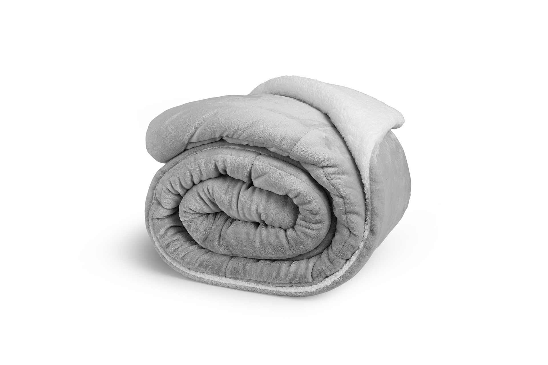 SleepMed 2-zijdige Sherpa deken (240x220 cm) 