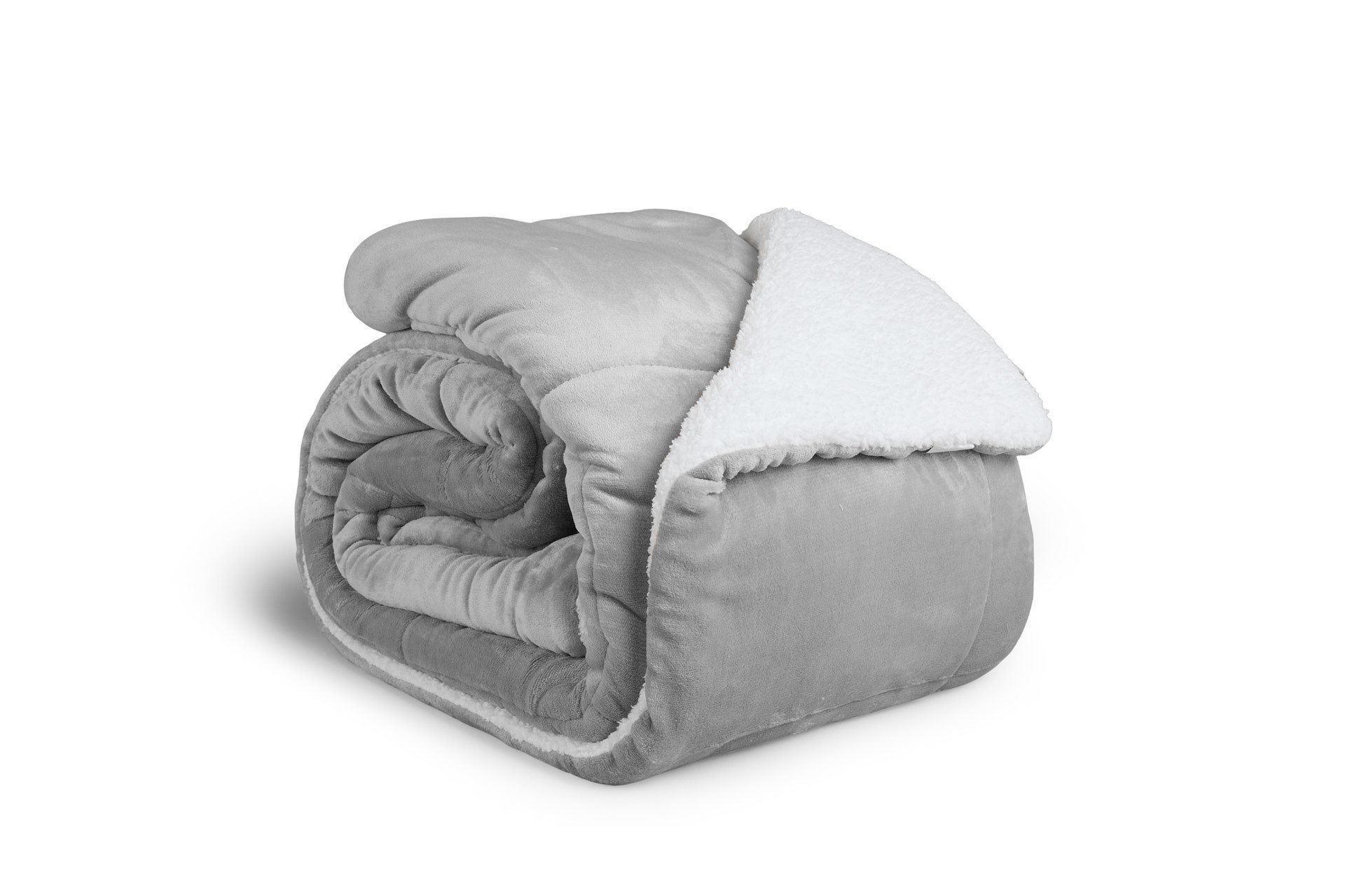 SleepMed 2-zijdige Sherpa deken (240x220 cm) 