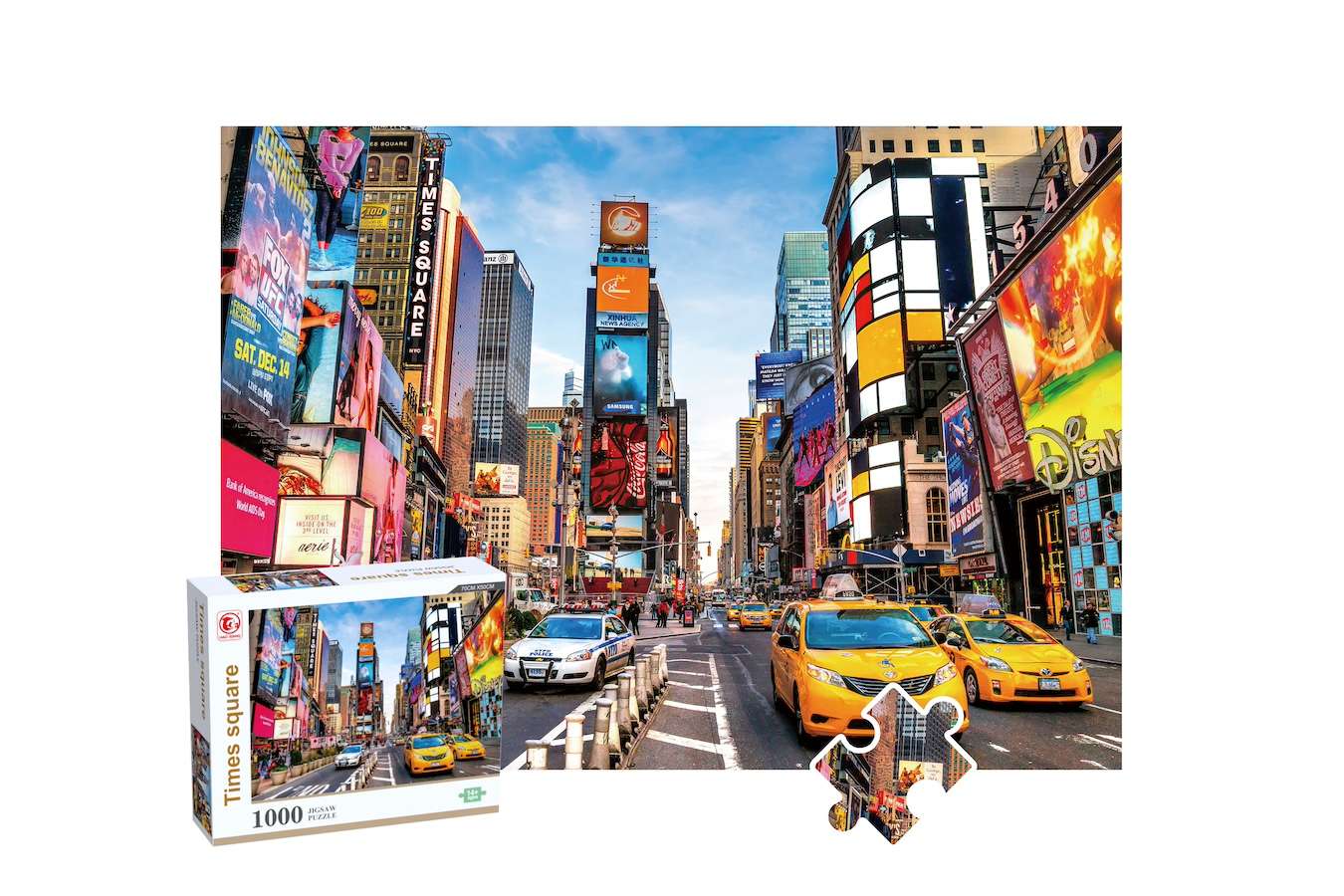 Feel Home - Set van 3 Puzzels - Wereldstad Editie