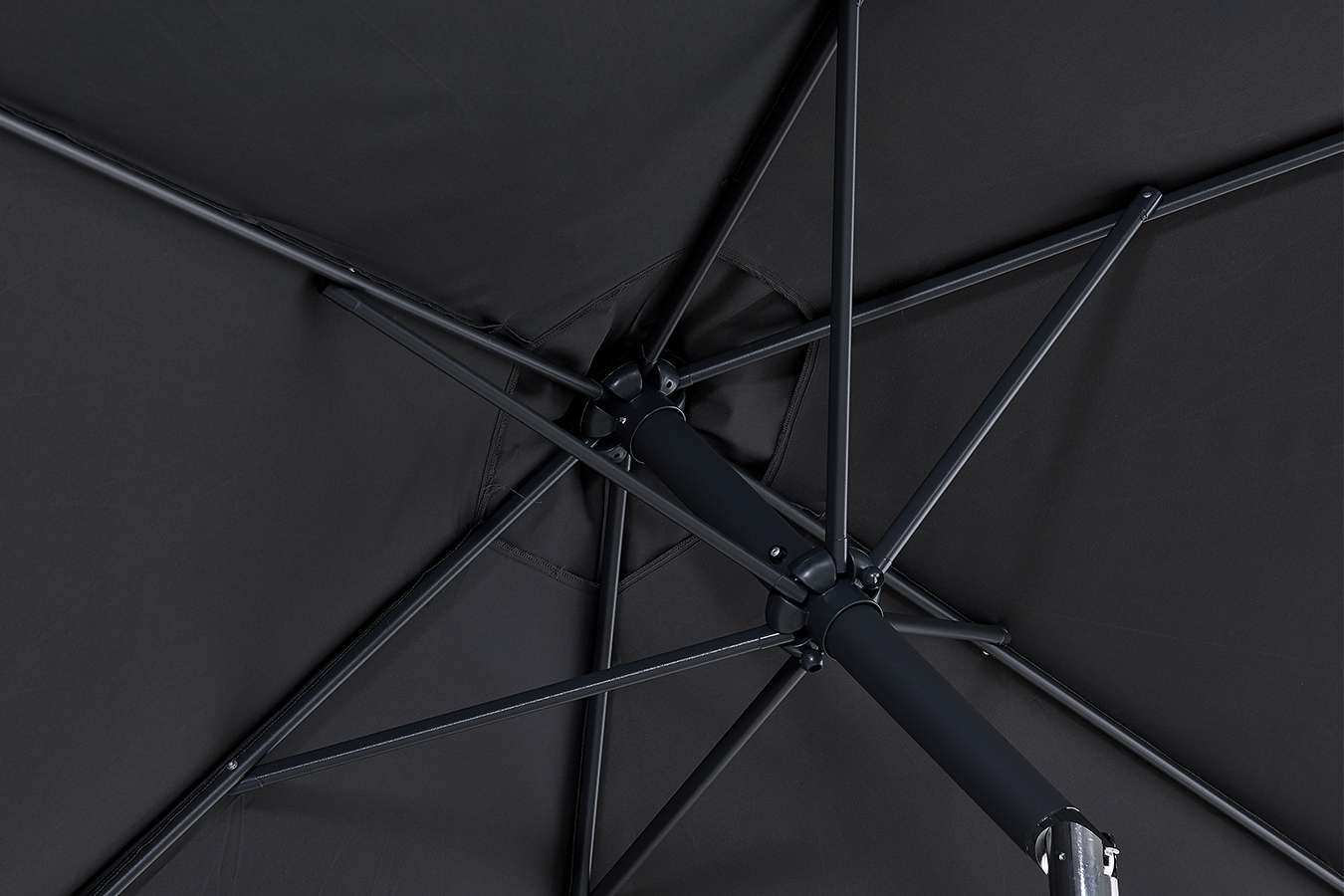 Feel furniture - Parasol - Kantelbaar - 3 meter - Donkergrijs