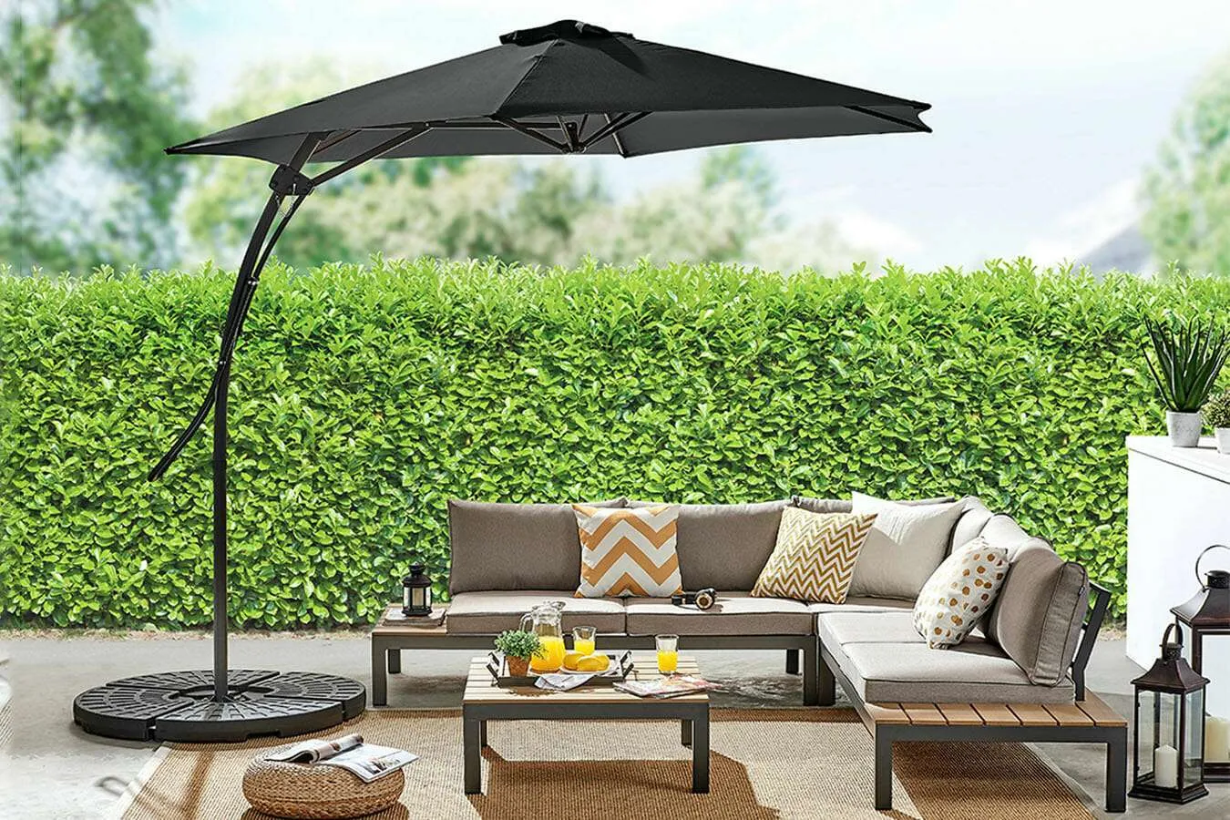 Feel Furniture zweefparasol 3 meter