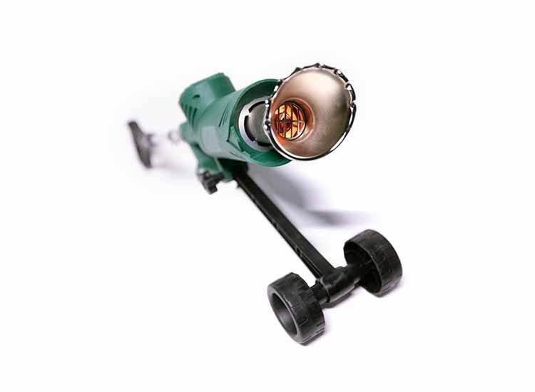 QLT 3-in-1 onkruidbrander met wielen