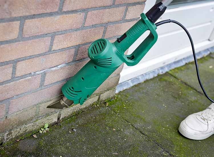 QLT 3-in-1 onkruidbrander met wielen