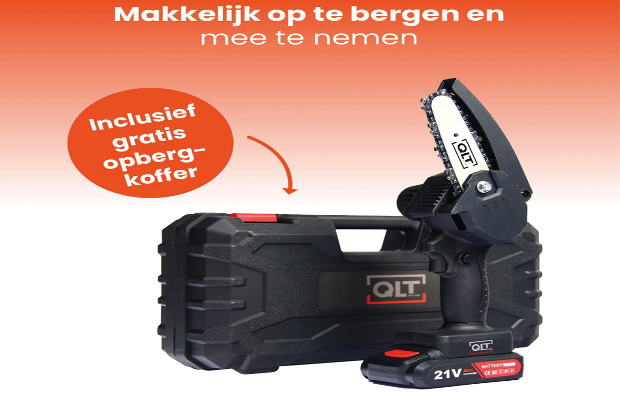QLT elektrische mini kettingzaag