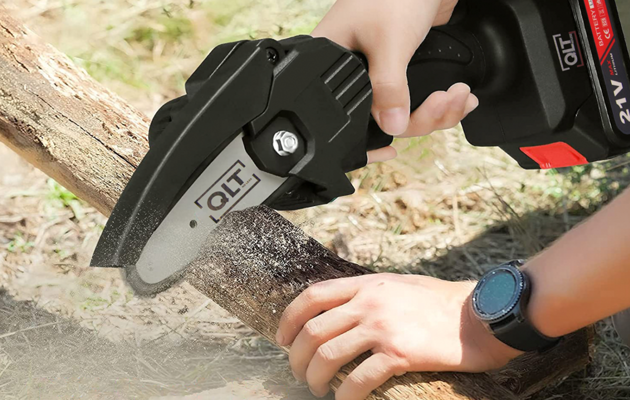 QLT elektrische mini kettingzaag