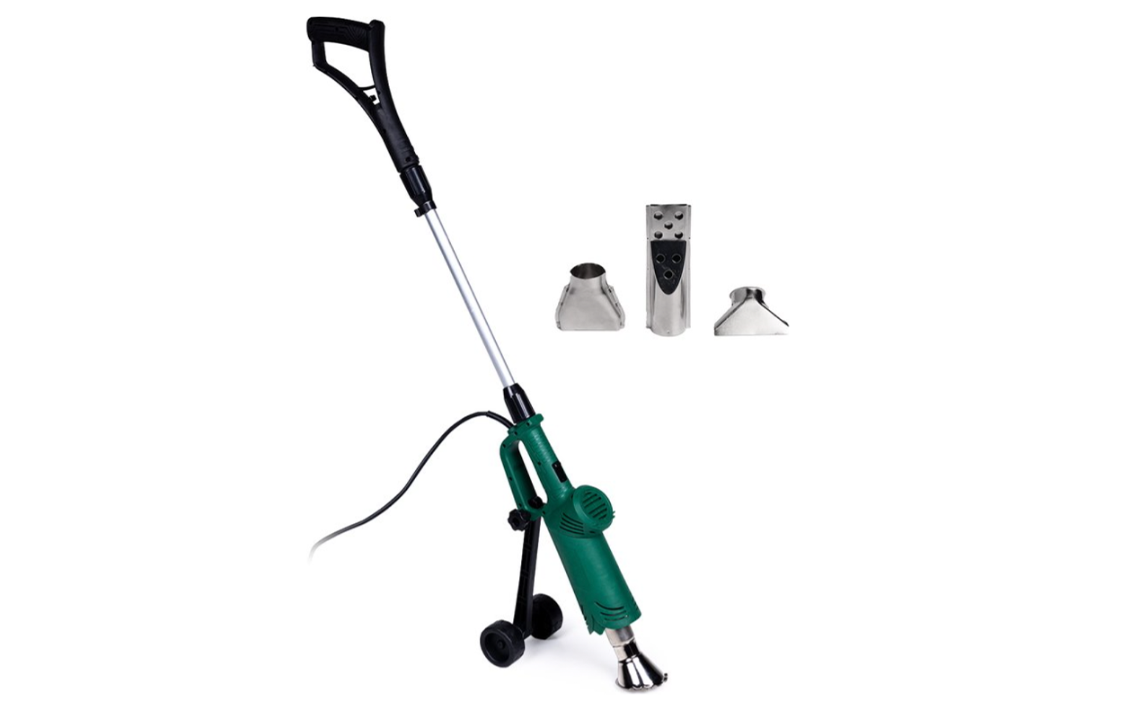 QLT 3-in-1 onkruidbrander met wielen