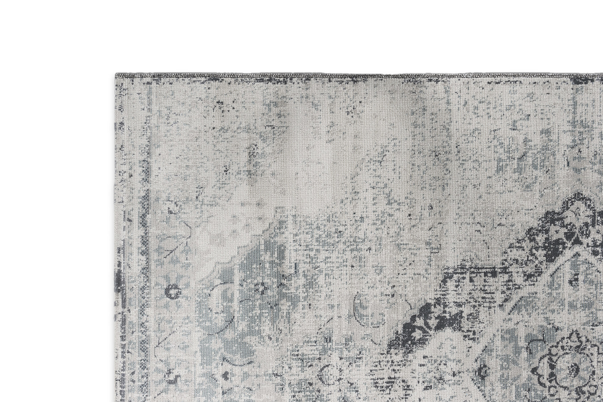 Lifa Living aqua vintage vloerkleed 80x150