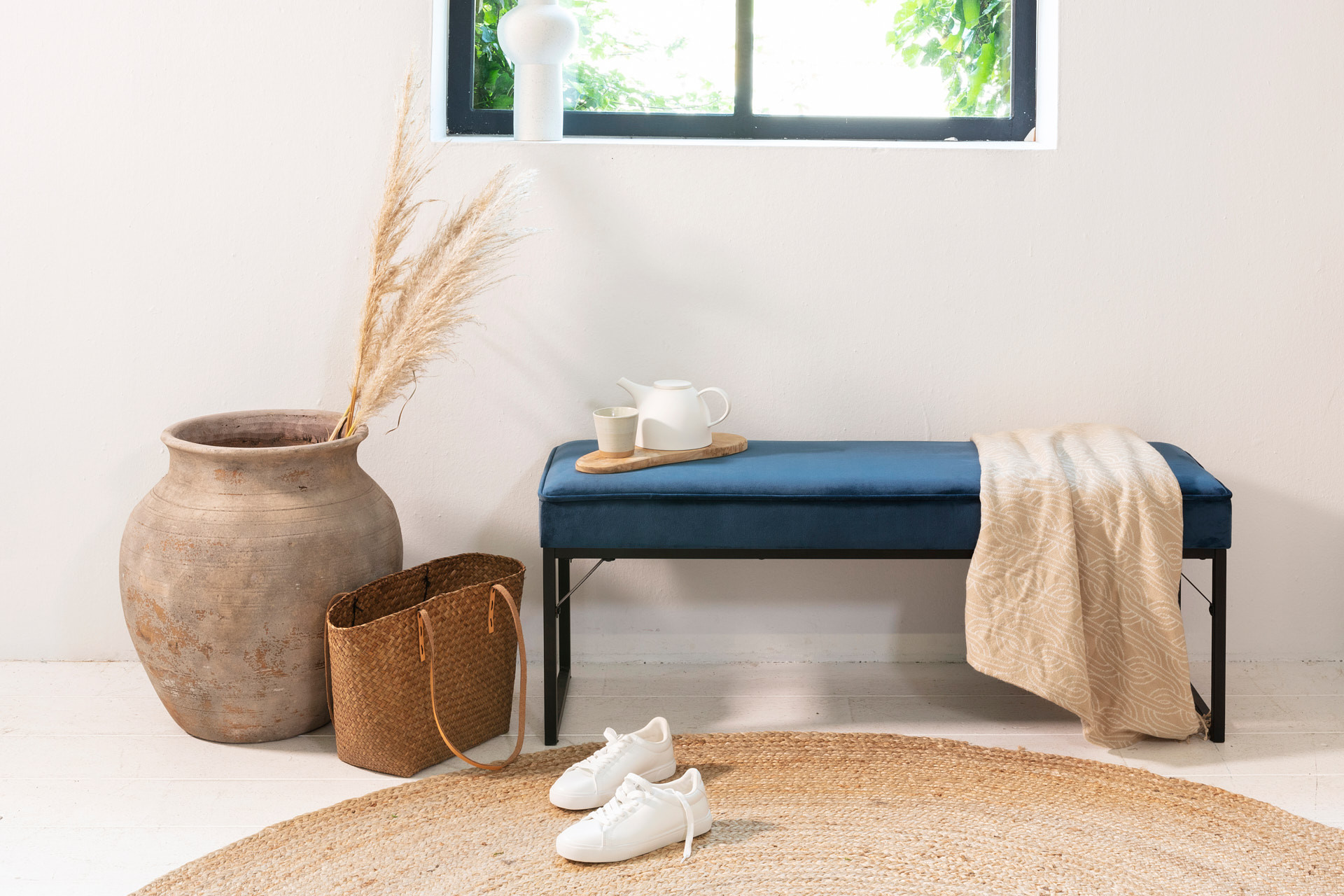 Lifa Living fluwelen halbank