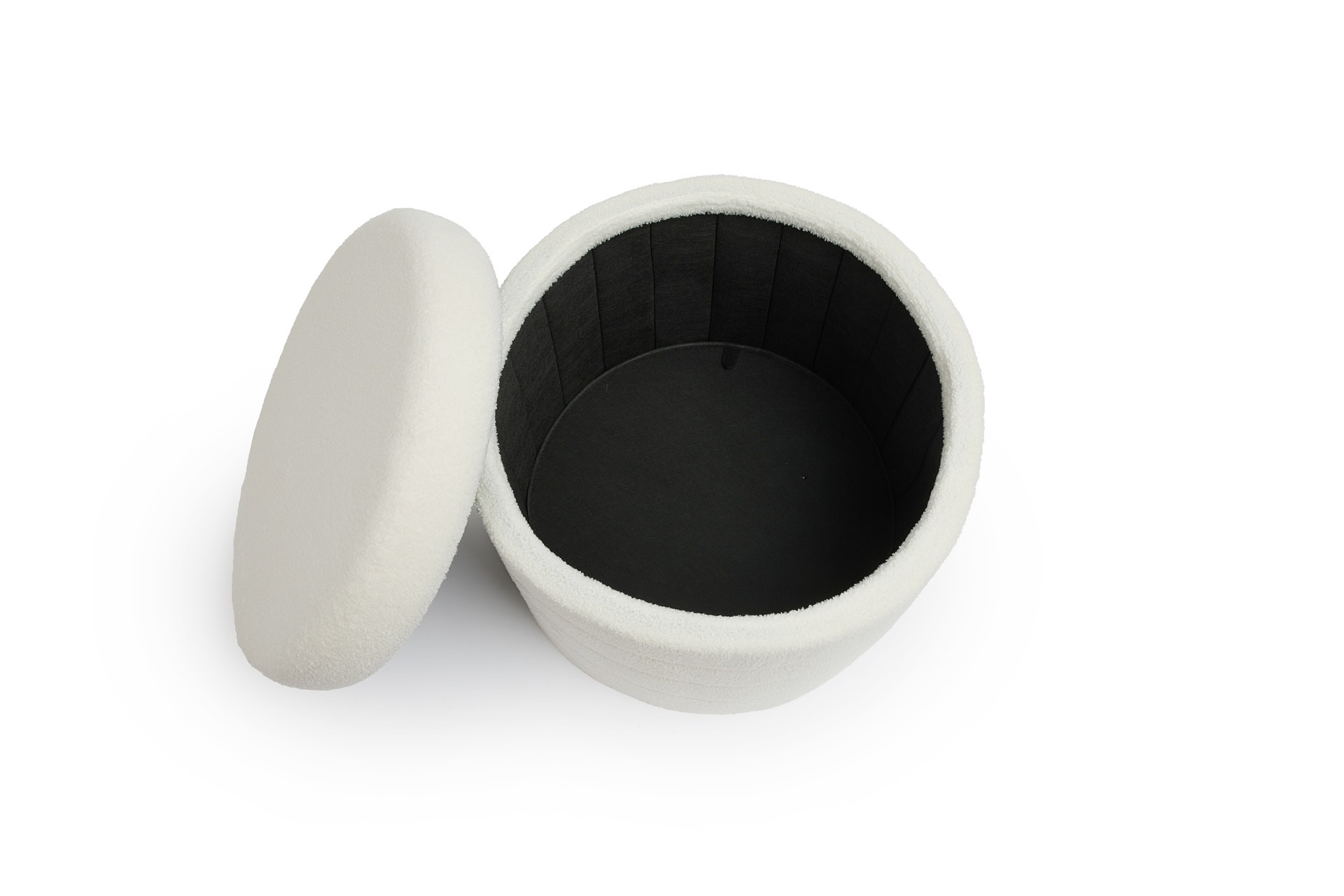 Lifa Living opbergpoef rond teddy