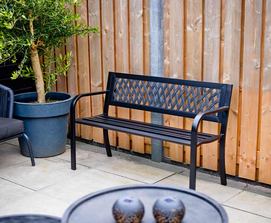 QLT tuinbank met hoes