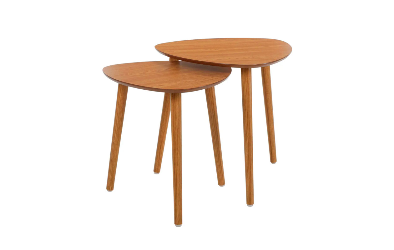 Set van 2 bijzettafels