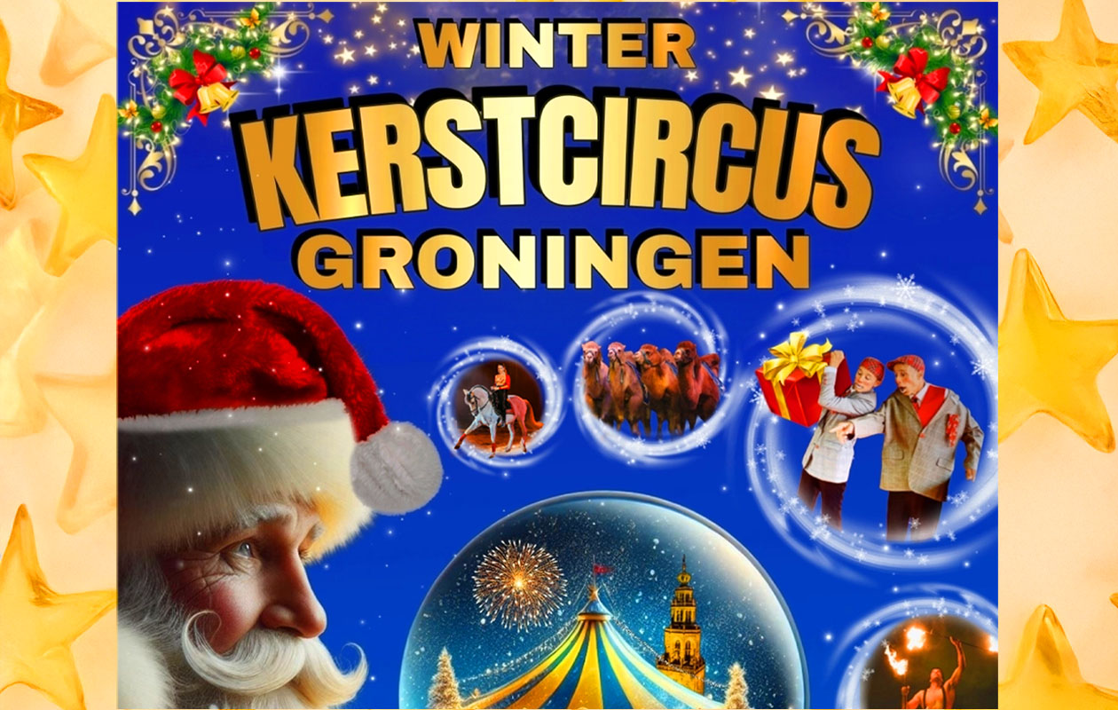 Ticket Kerstcircus Renz Berlin. Groningen (2p.)